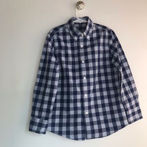 CREWCUTS shirts & tops boy’s button down plaid shirt
